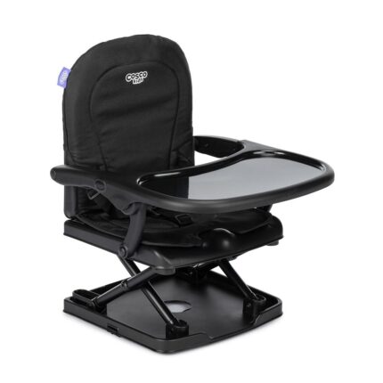 Cadeira De Alimentação Infantil Portátil Pop Preto- Cosco Kids