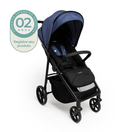 Carrinho de Bebê Magno 0 Meses a 22Kg Azul Oceano - Infanti