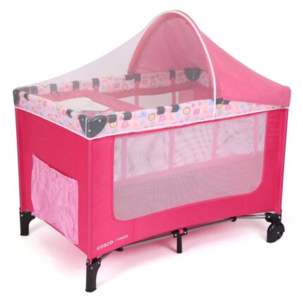 Berço Portátil Happy Rosa Cosco Kids