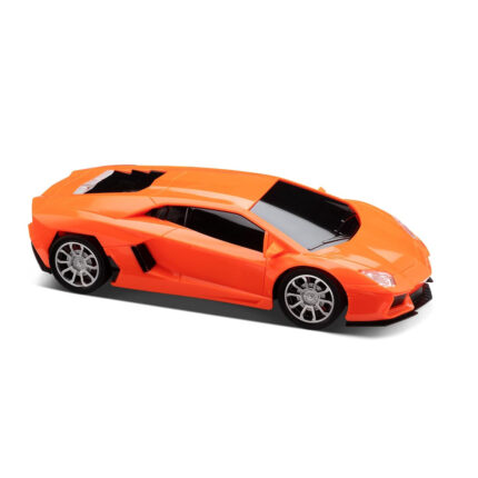 Carrinho com Volante e Pedal Racing Control Nitro Laranja Multikids - BR1144 BR1144