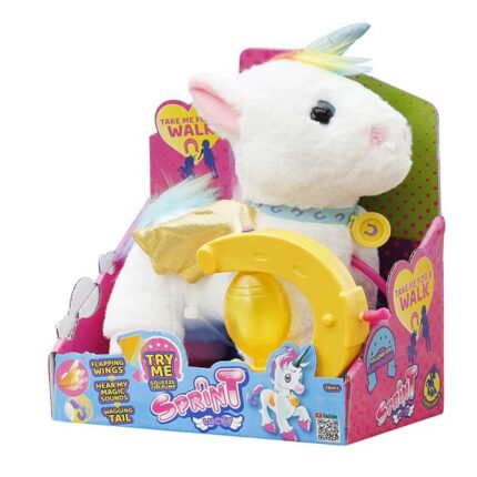 Walking Petz Unicórnio Com Som Multikids - BR1196