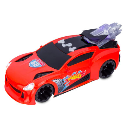 Carro Hot Wheels Turbo com Luz e Som Laranja Multikids - BR1431