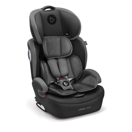 Cadeirinha Safemax Fix 2.0 Isofix 9-36 Kg Cinza Litet - BB460 BB460