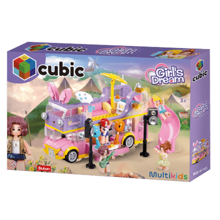Blocos de Montar Girl Party Music 412 Pcs Multikids - Br2281