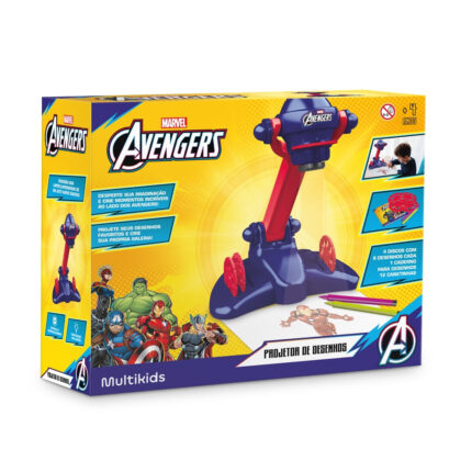 Projetor de Desenhos Avengers Multikids - BR2400