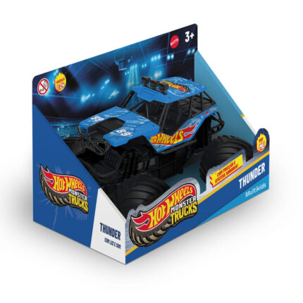 Caminhão Monstro Hot Wheels Luz e Som Multikids - BR2528