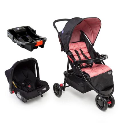 Carrinho de Bebê Toffy Travel System Trio Bege