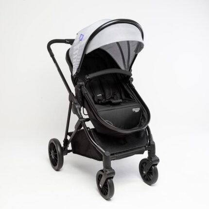 Carrinho de Bebê Moisés Lummy Cinza Gelo Cosco Kids