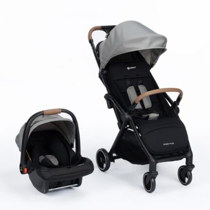 Carrinho de Bebê Travel System Spark Plus Duo Grey Safety1st
