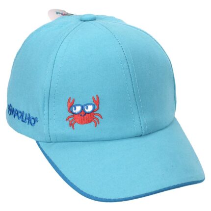 Boné 00-01 Ano Masculino Pimpolho - Azul/Caranguejo