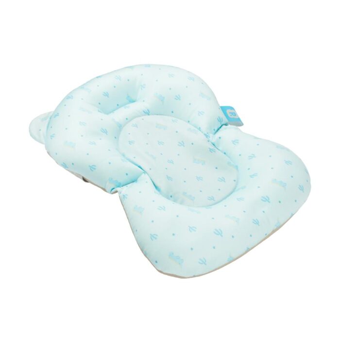 Almofada De Banho Para Bebê Estampada Anatômica Pimpolho - AZUL