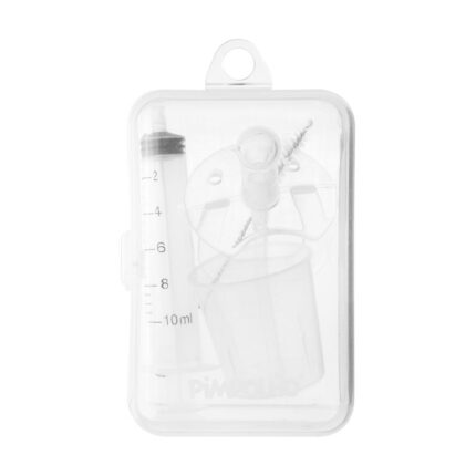 Dosador Remédio Formato De Chupeta 10ml Com Estojo Pimpolho - Transparente